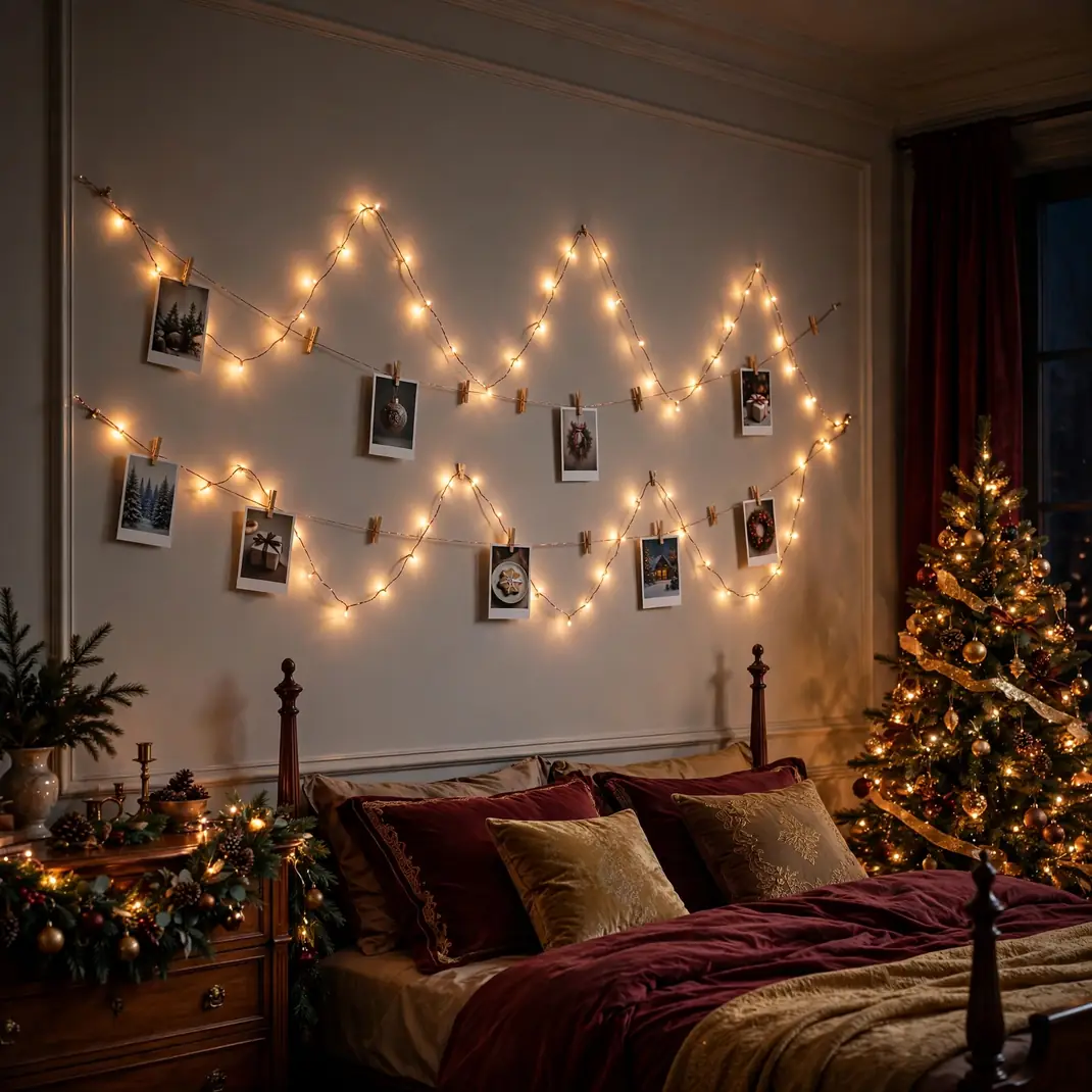 Design 15 String Light Photo Wall