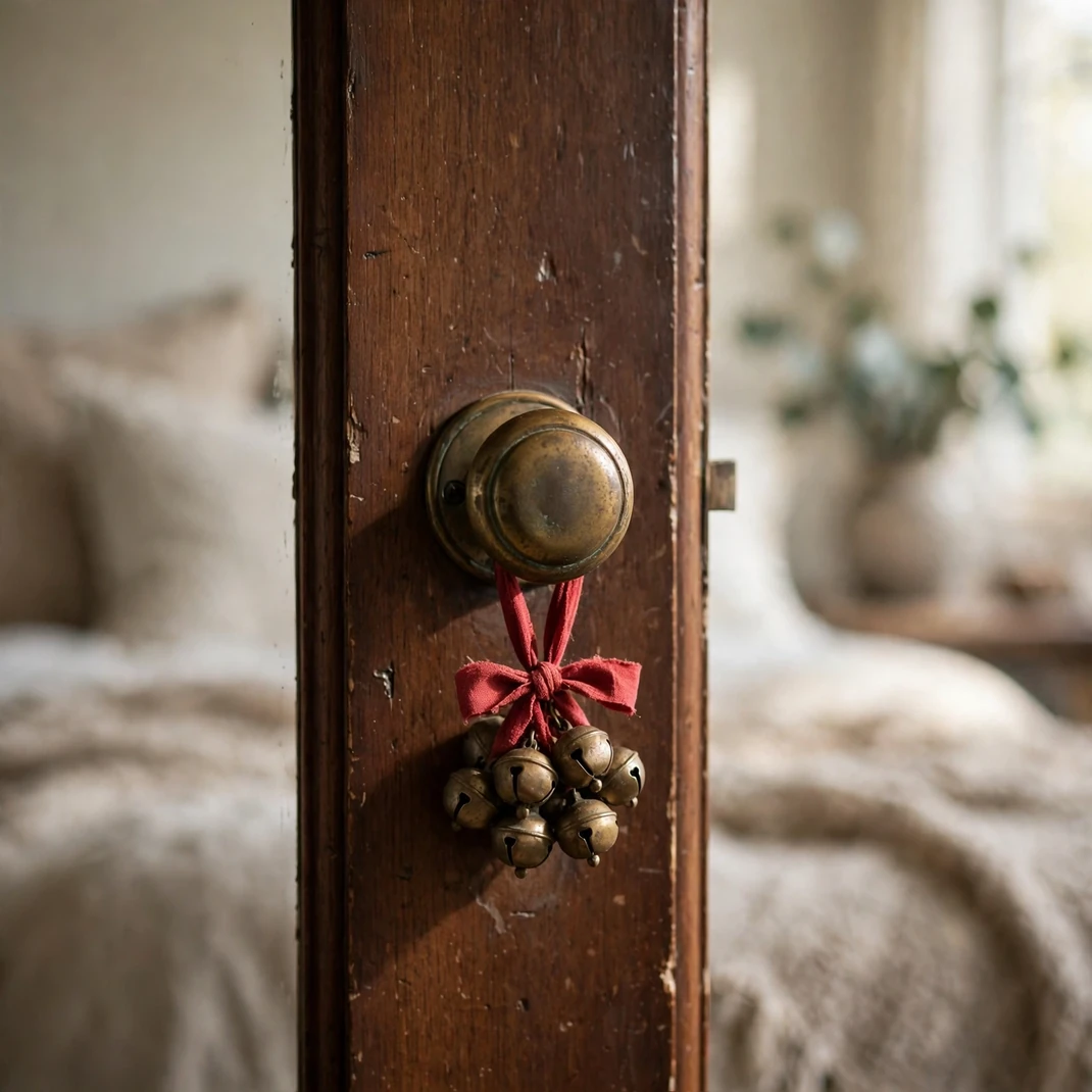 Design 16 Brass Bells Doorknob