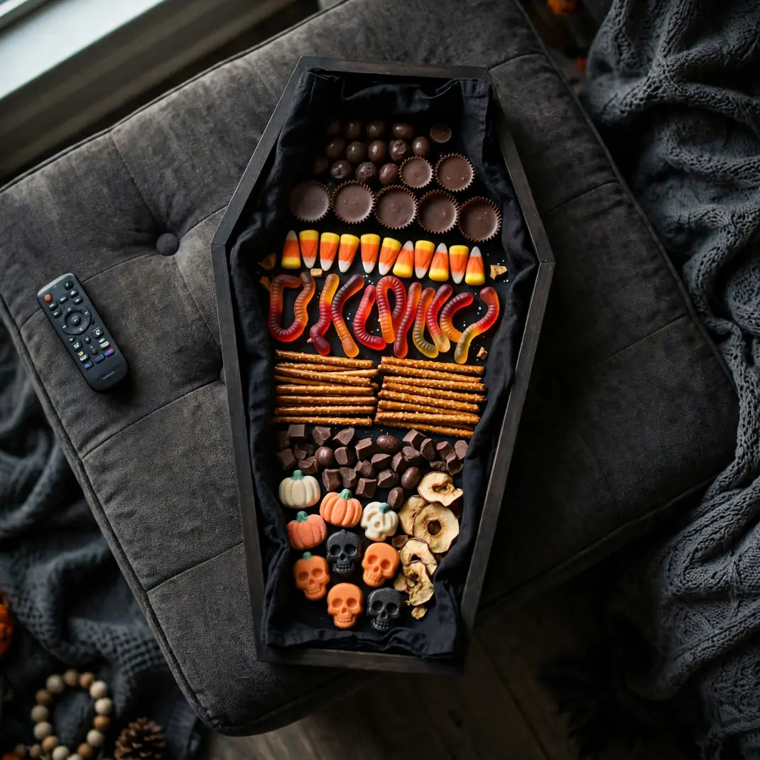 Design 17 Coffin Shaped Snack Tray