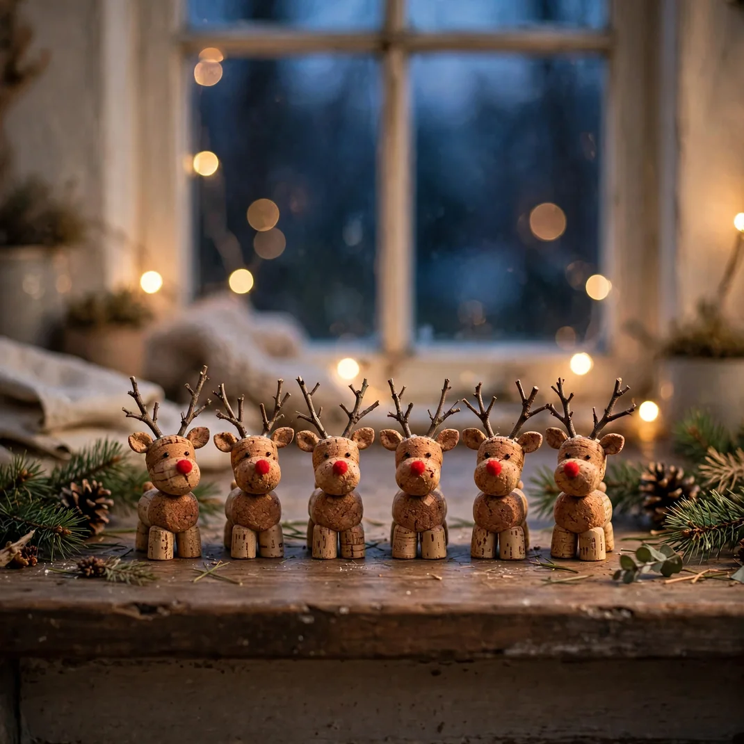 Design 17 Cork Reindeer