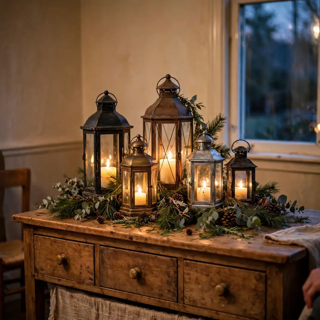Design 17 Lantern Cluster Sideboard