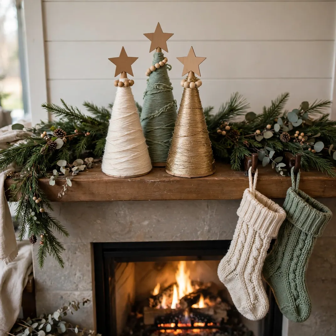 Design 17 Yarn Cone Trees