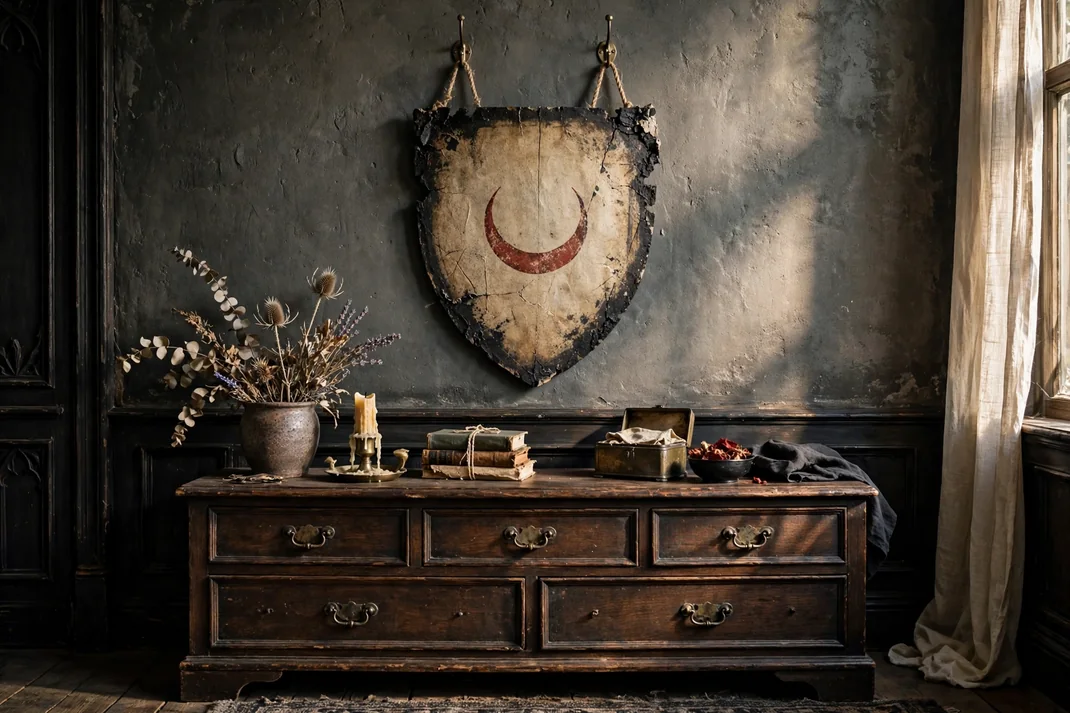Design 18 Hang A Hand Painted Heraldic Shield