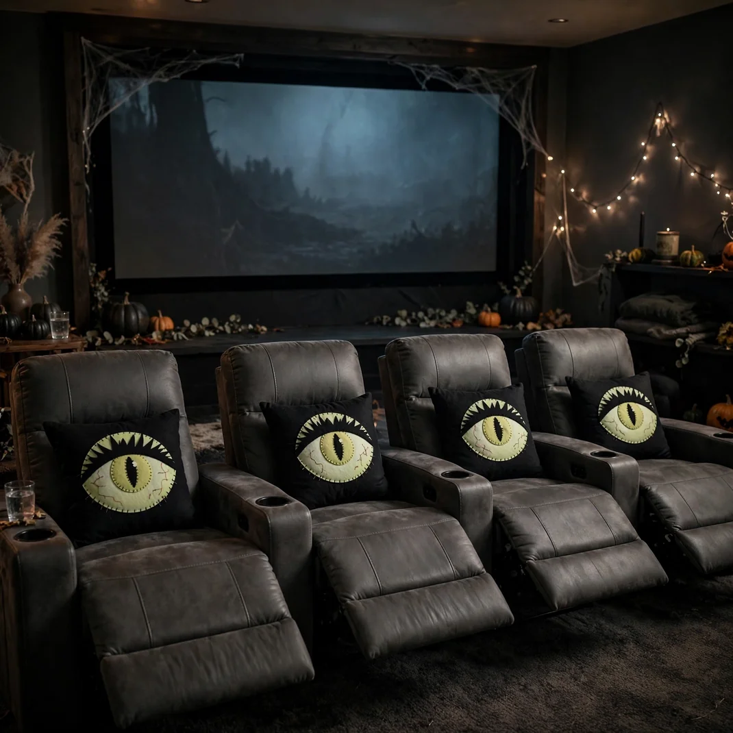 Design 18 Monster Eye Throw Pillows