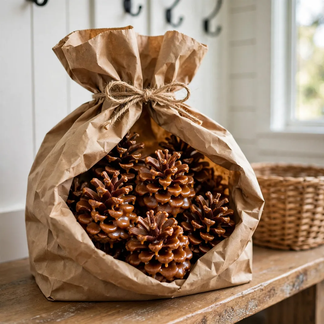 Design 18 Pinecone Cinnamon Fire Starters