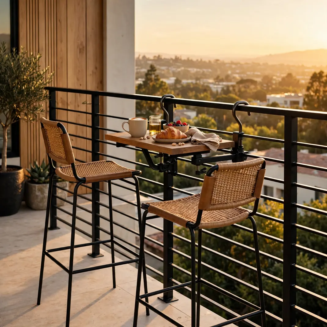 Design 19 Balcony Bar Rail Seats