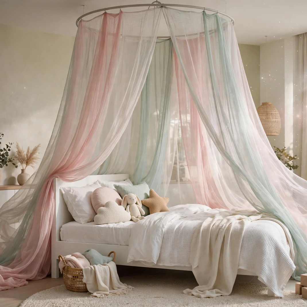 Design 19 Dreamy Bed Canopy Drapes