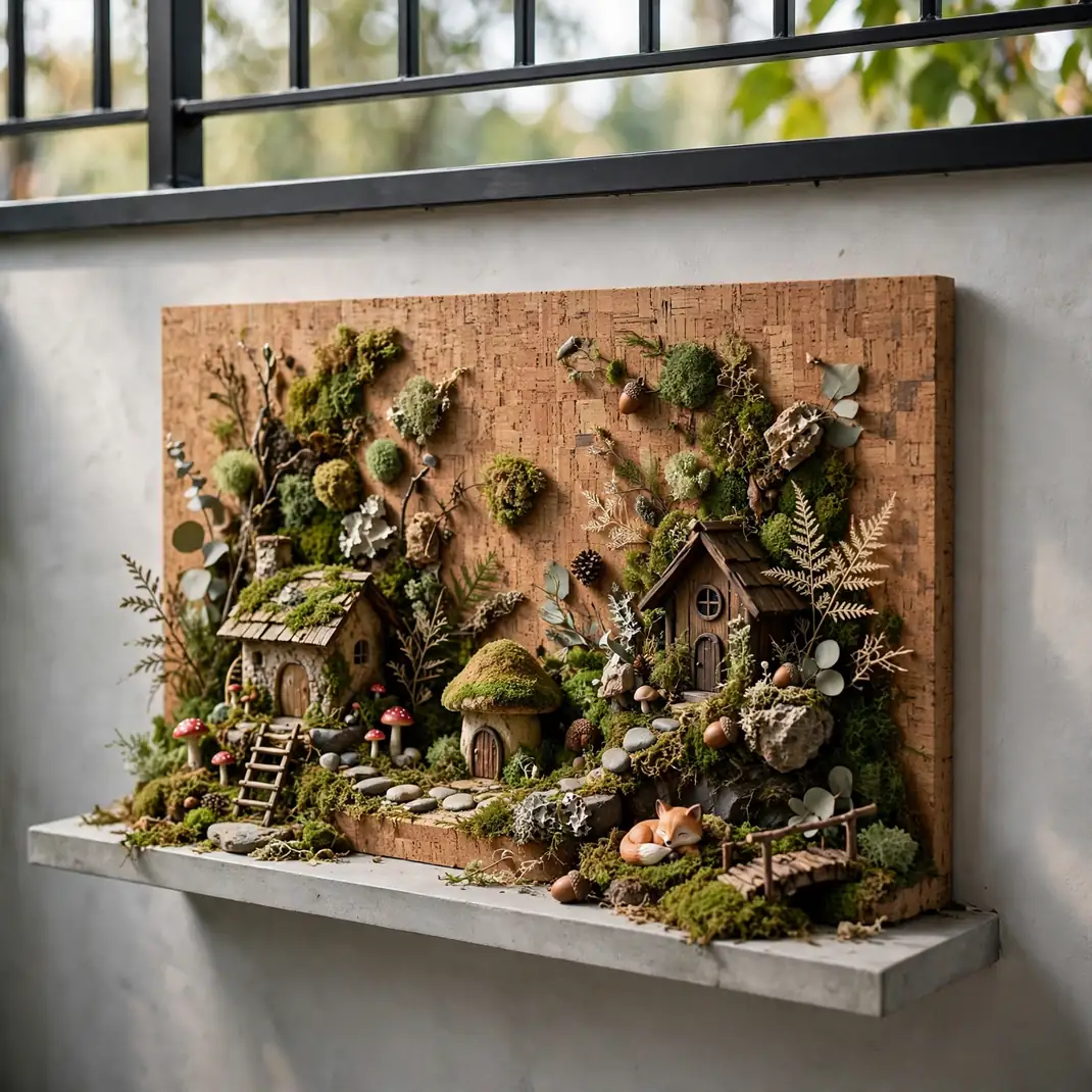 Design 19 Vertical Fairy Garden Wall
