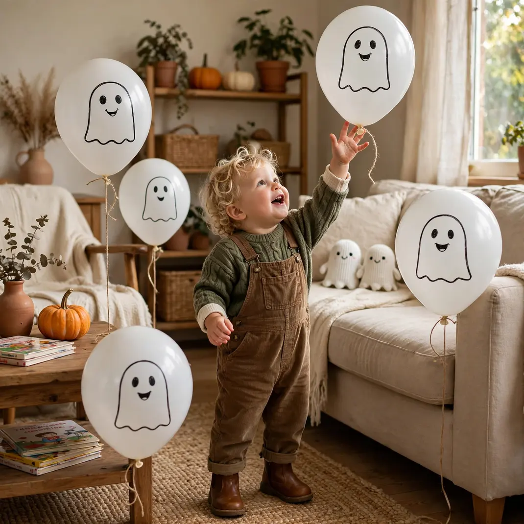 Design 2 Hang Friendly Ghost Balloons