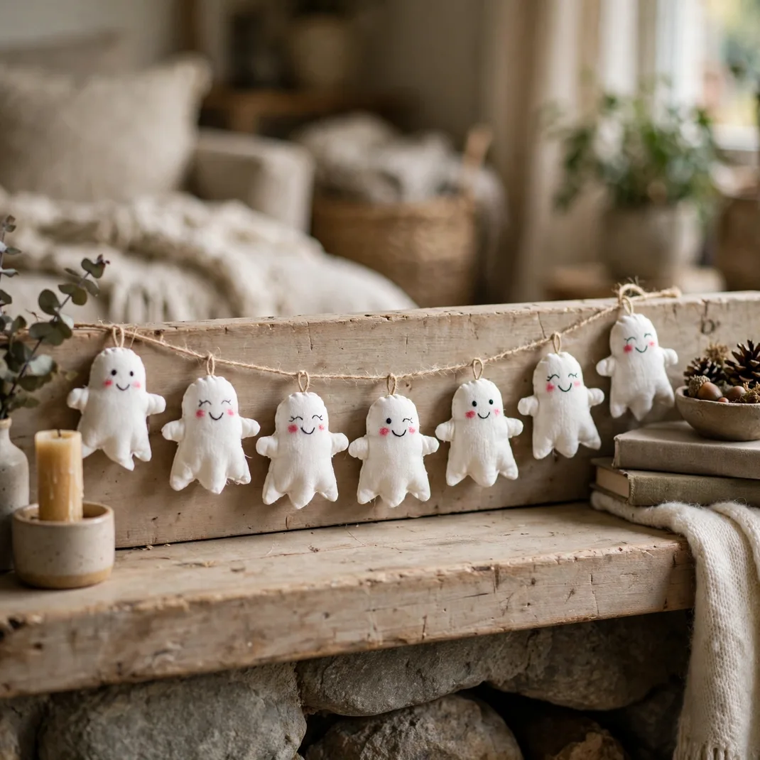Design 2 Hang Friendly Ghost Garlands