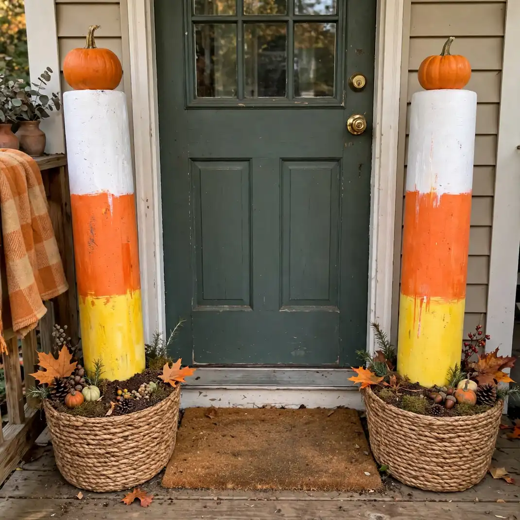 Design 2 Make Candy Corn Columns