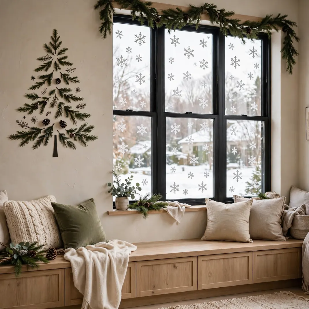 Design 2 Snowflake Windows