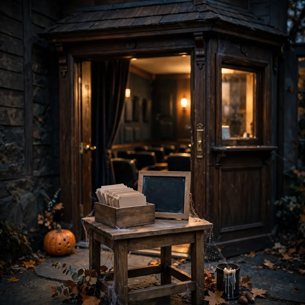Design 2 Ticket Booth At Doorway
