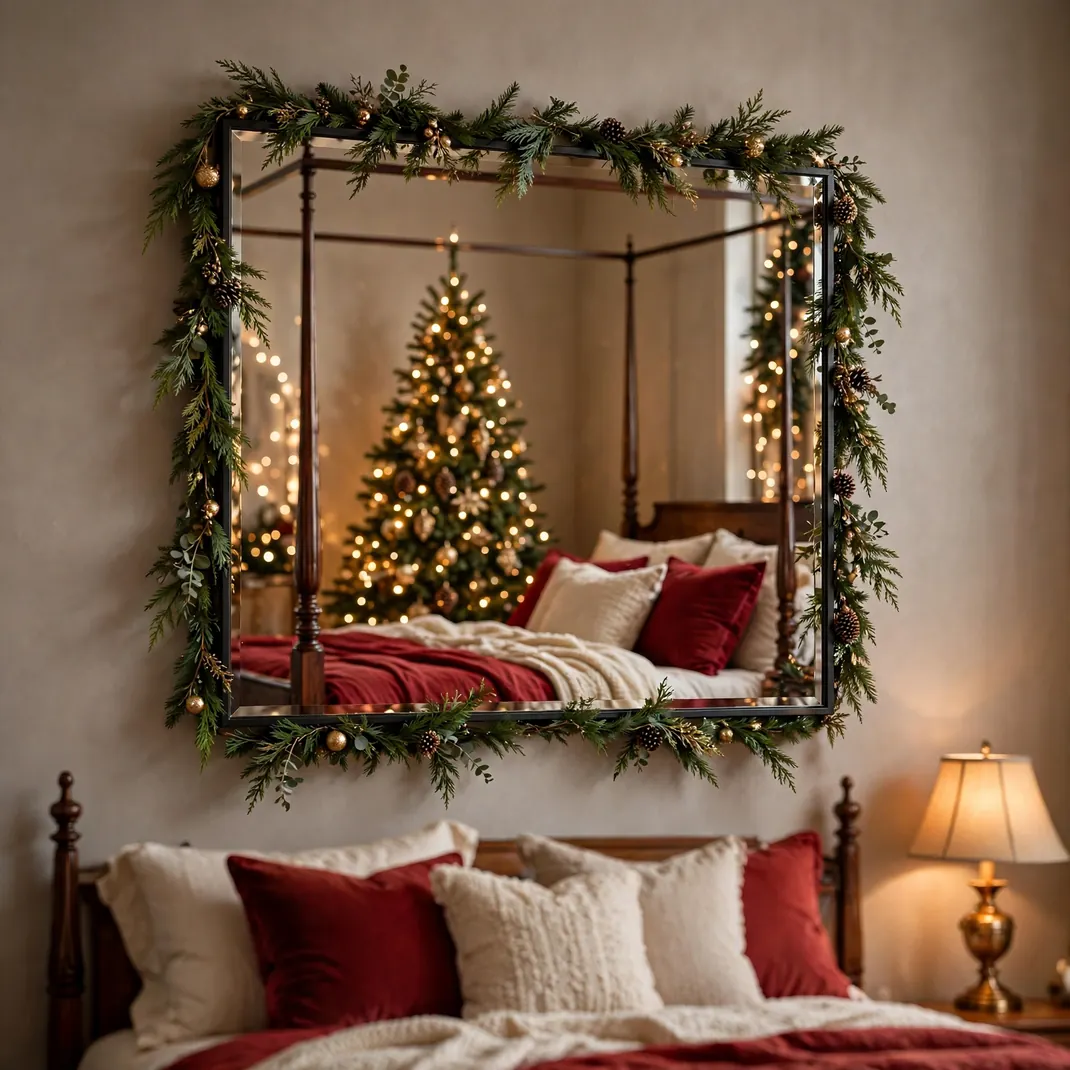 Design 20 Mirror Framed In Garland