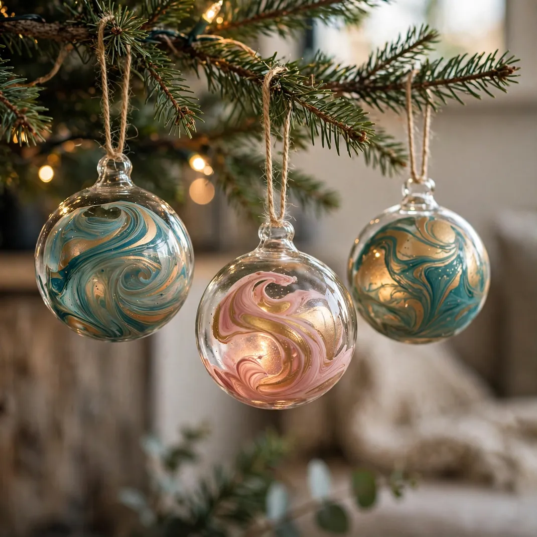 Design 20 Painted Glass Baubles