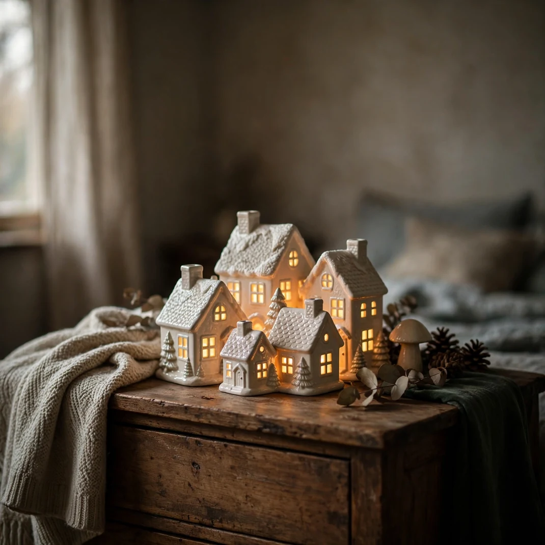 Design 21 Ceramic Houses Dresser