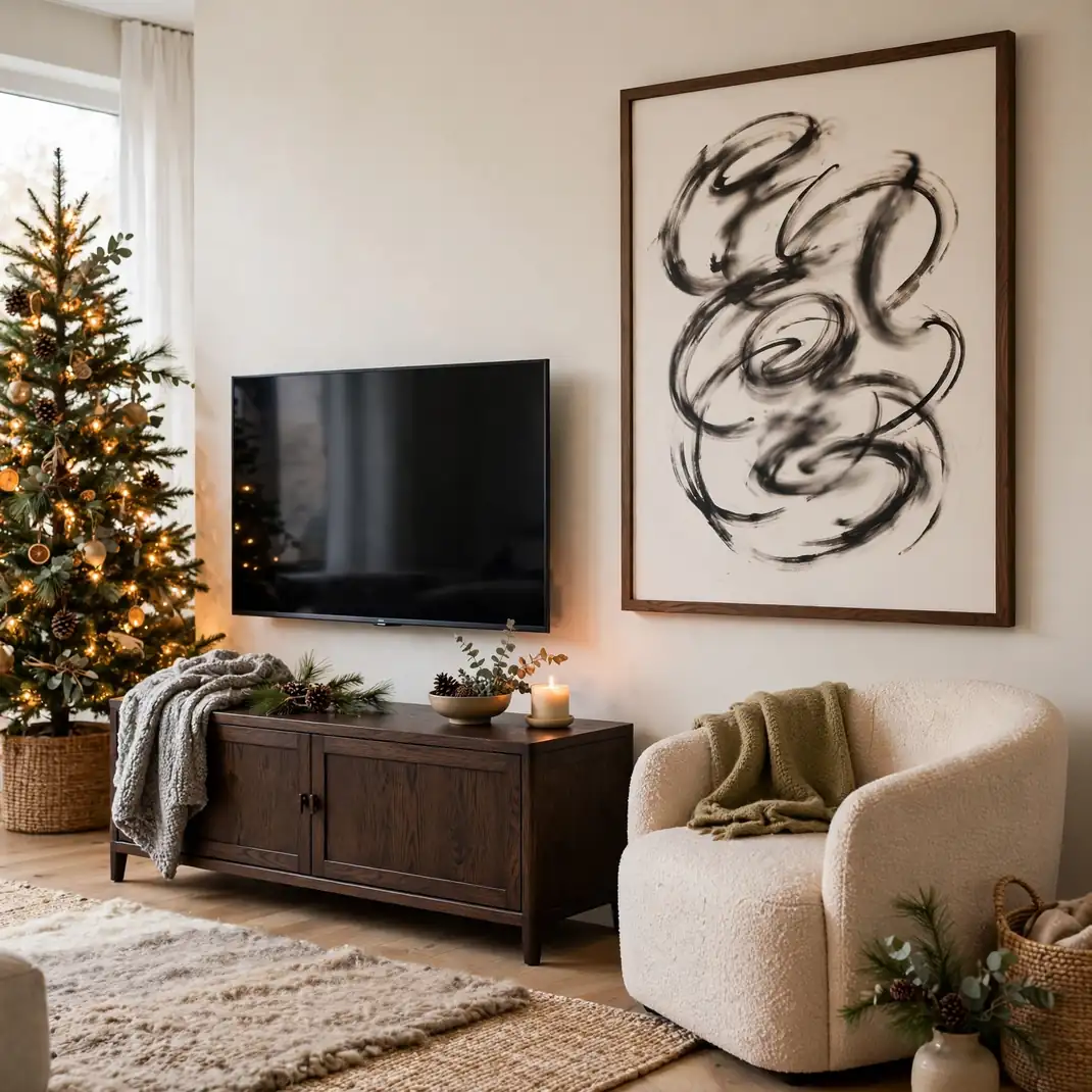 Design 21 Lettered Holiday Print