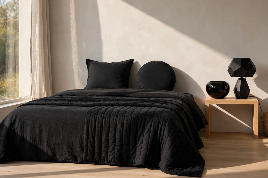 Design 21 Sculpt A Monochrome Black Bedscape