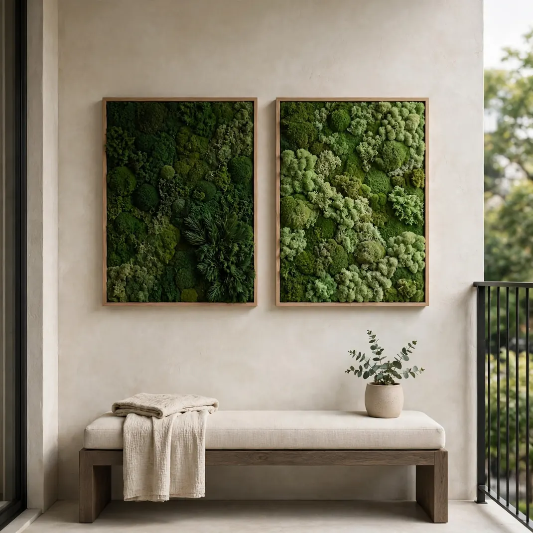 Design 21 Vertical Moss Art Panels