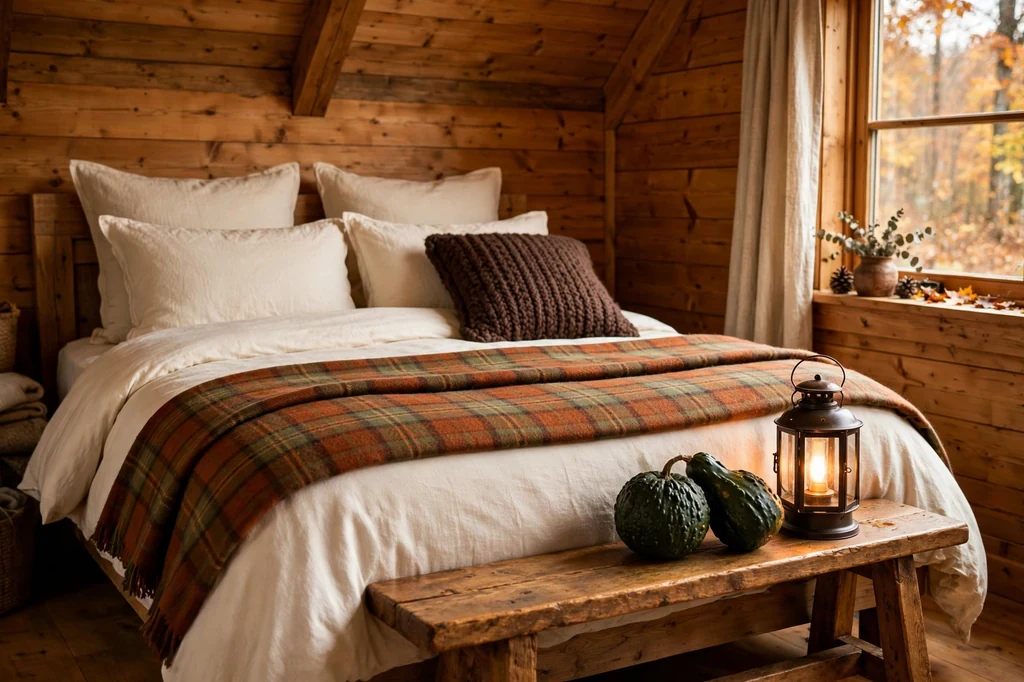Design 22 Layer A Harvest Plaid Cabin Bed