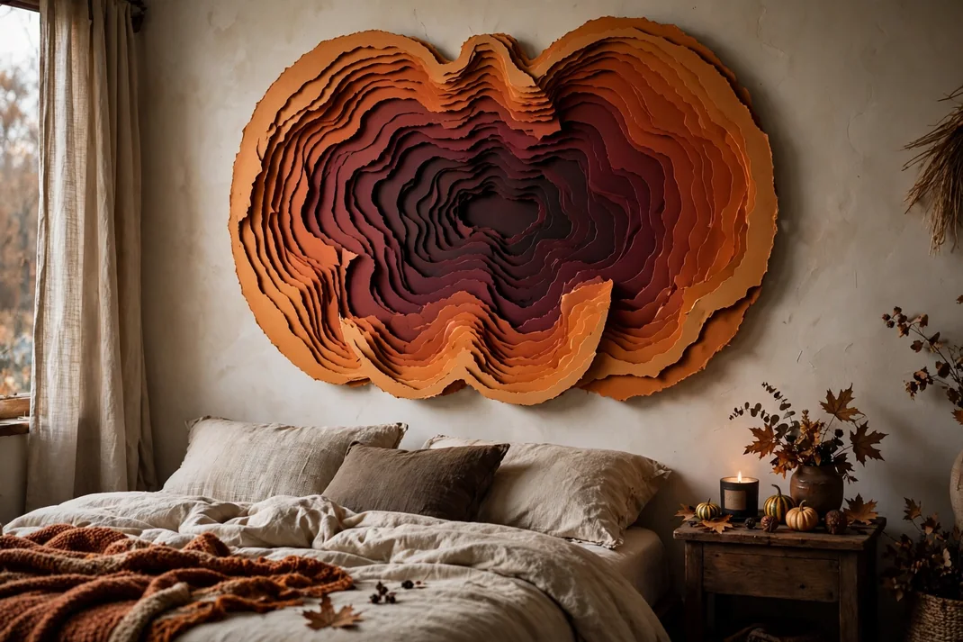 Design 22 Layer A Topographic Pumpkin Cutaway