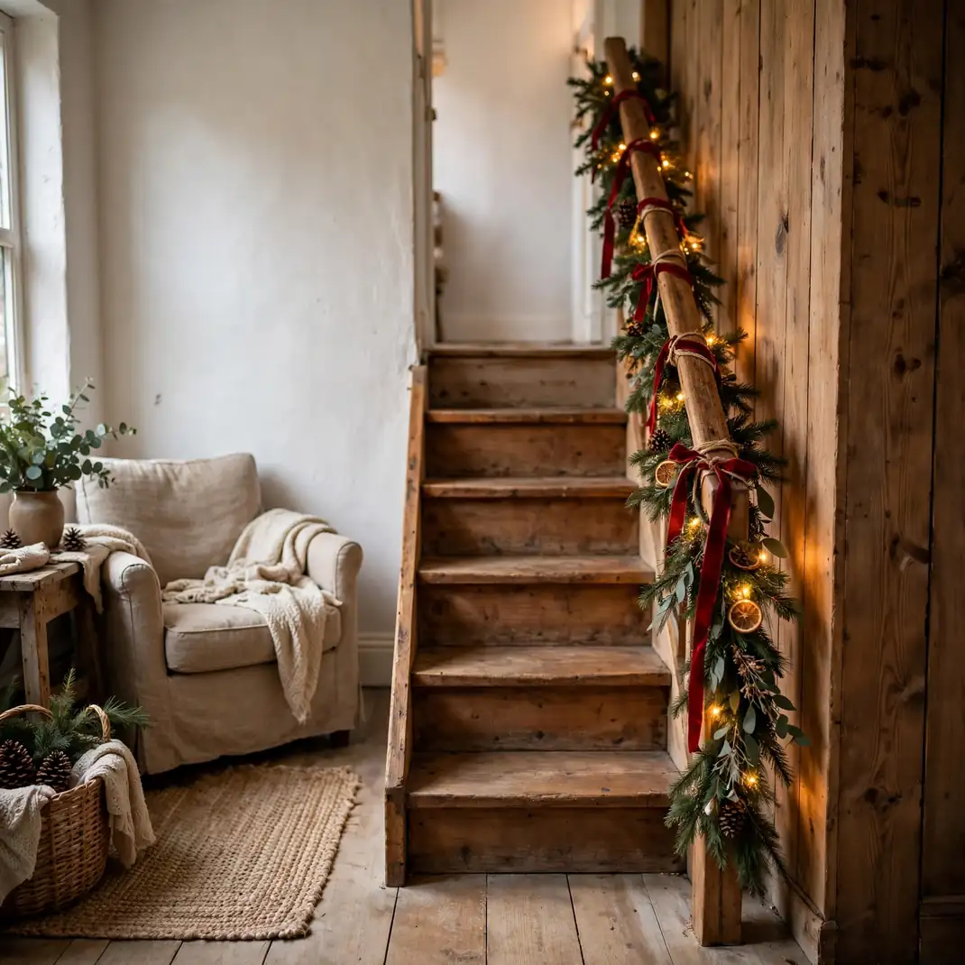 Design 23 Stair Rail Garland