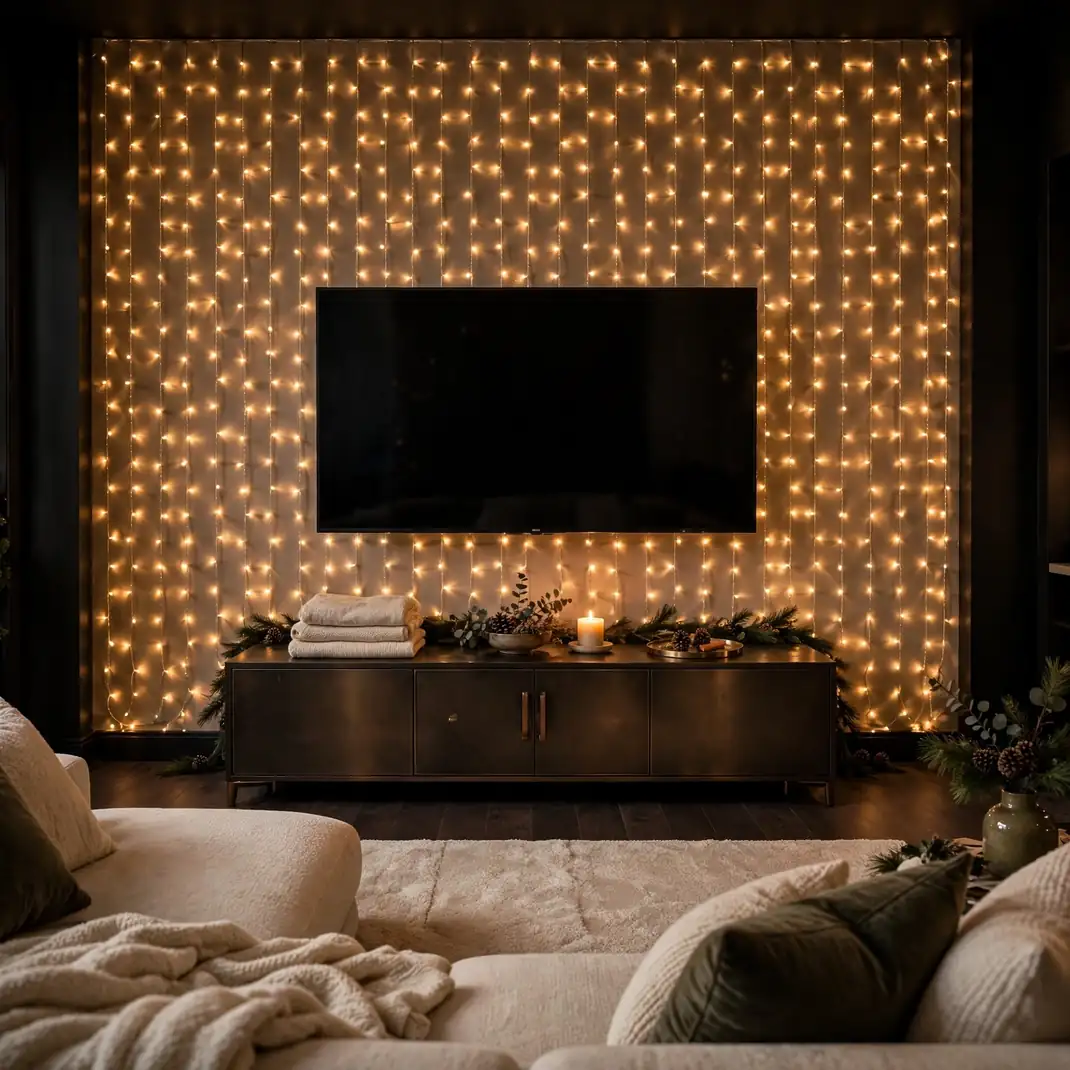 Design 25 Fairy Light Curtain