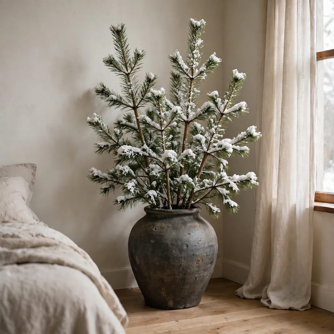 Design 26 Pine Branches Floor Vase
