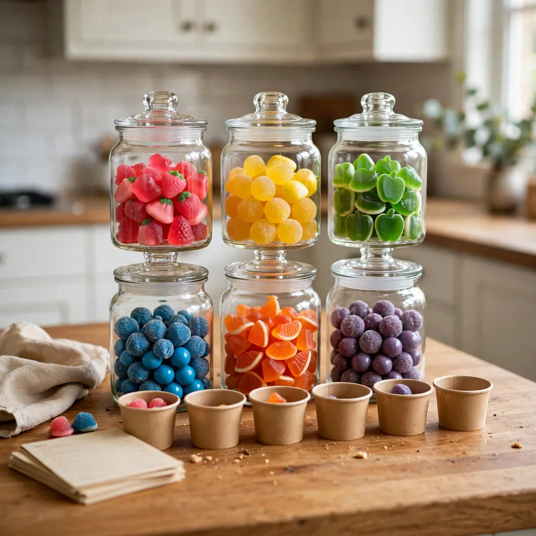 Design 3 Set Up A Candy Tasting Station