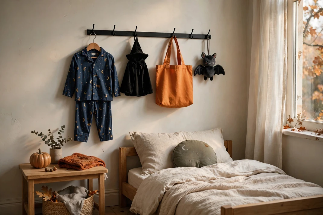 Design 3 Turn A Slim Rail Into A Halloween Pajama Display