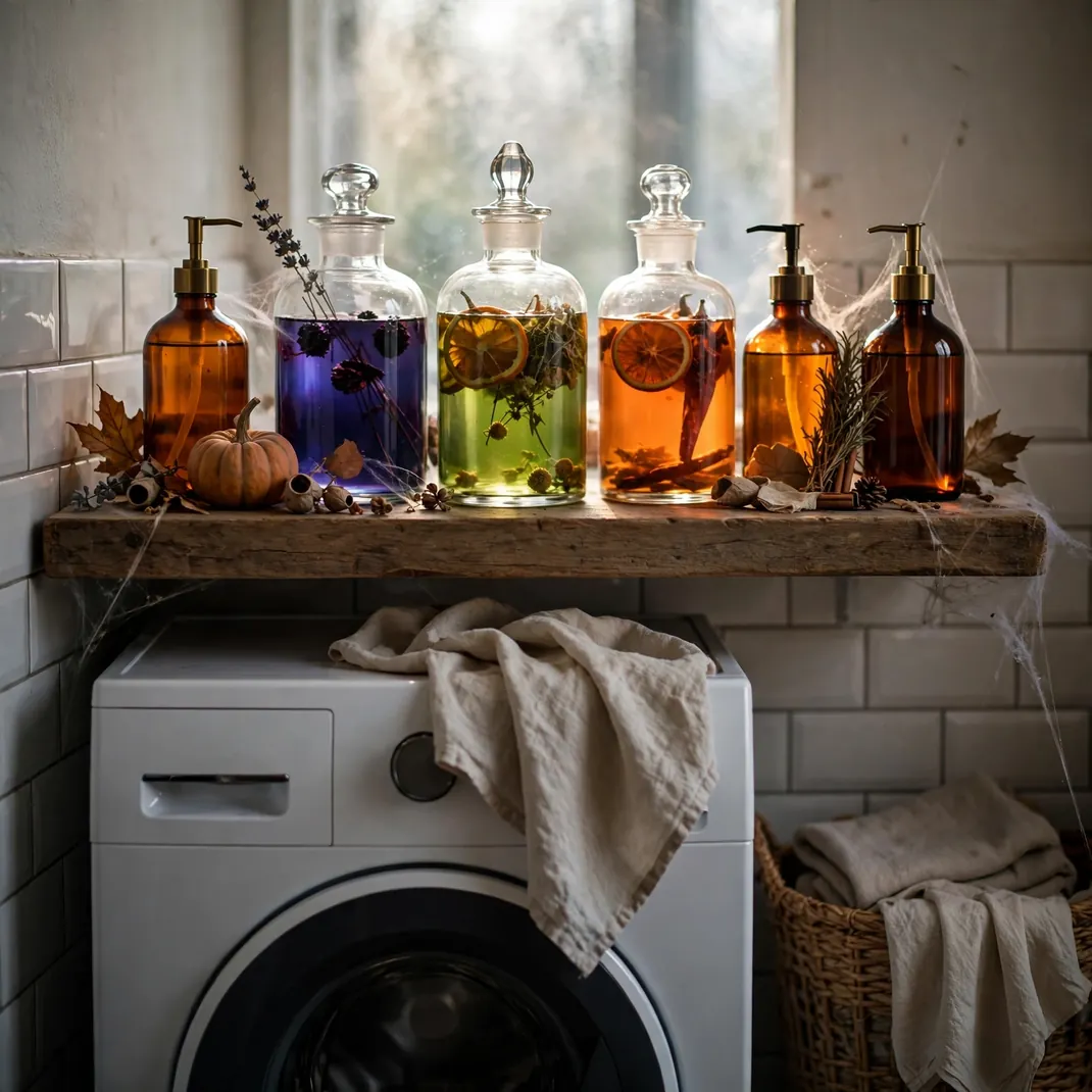 Design 3 Witchy Apothecary Detergent Shelf