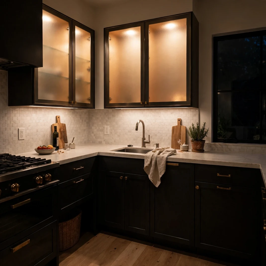Design 30 Backlit Frosted Glass Uppers