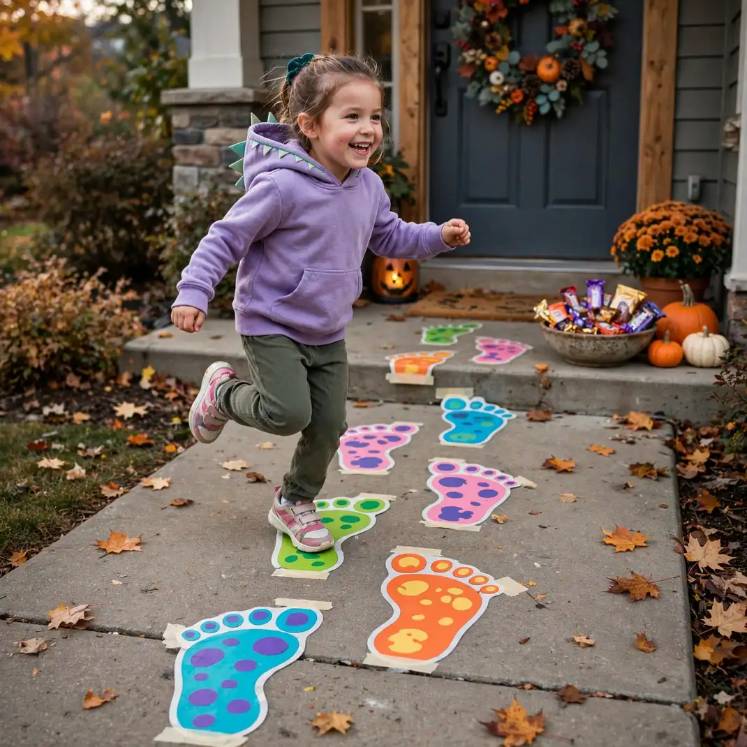 Design 4 Create A Monster Footprint Trail