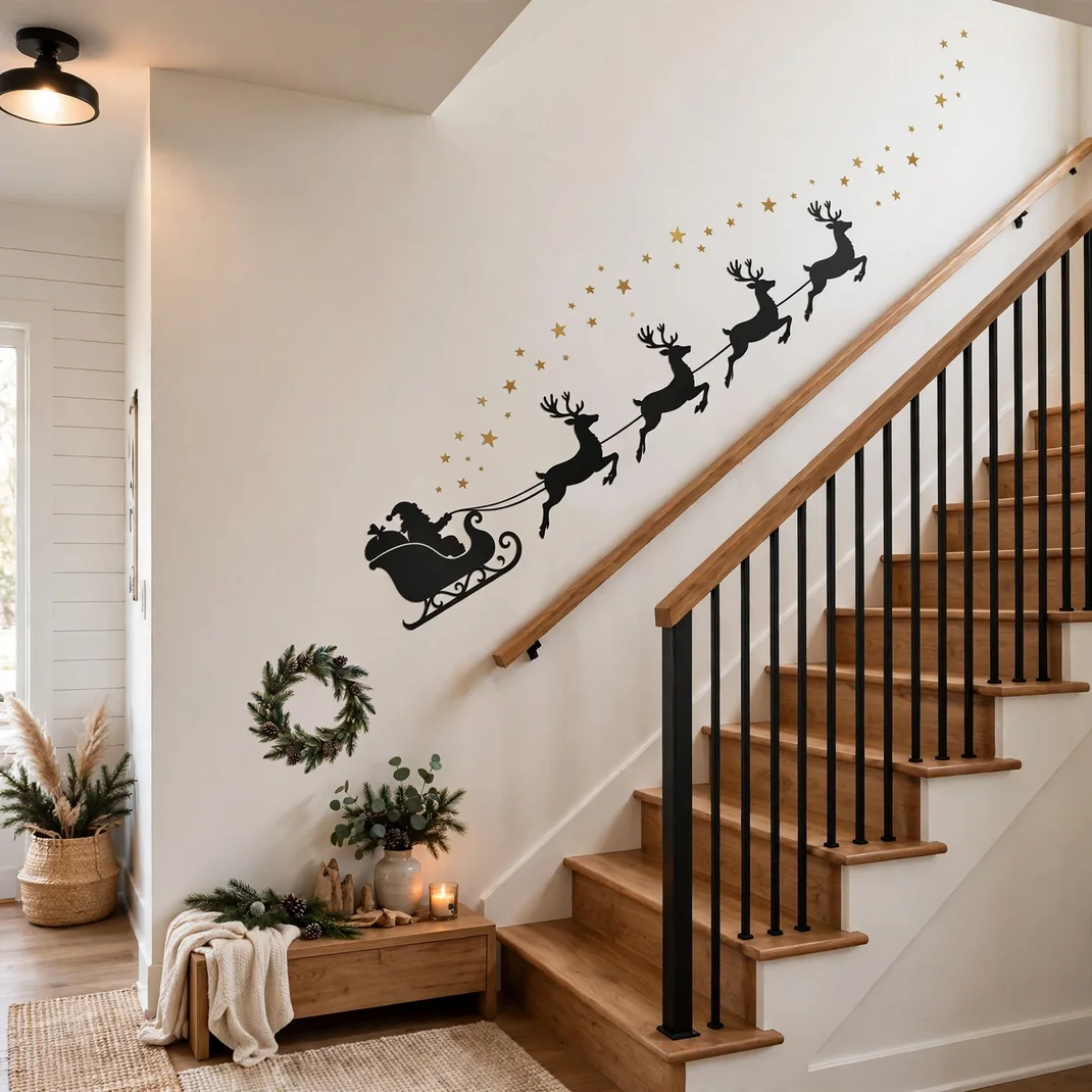 Design 4 Reindeer Stairs