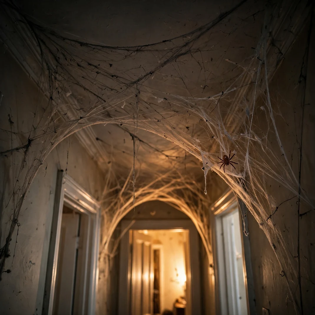 Design 4 Stretch A Cobweb Ceiling Tunnel
