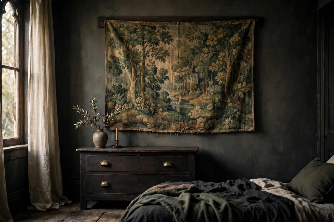 Design 5 Hang A Faded Medieval Tapestry