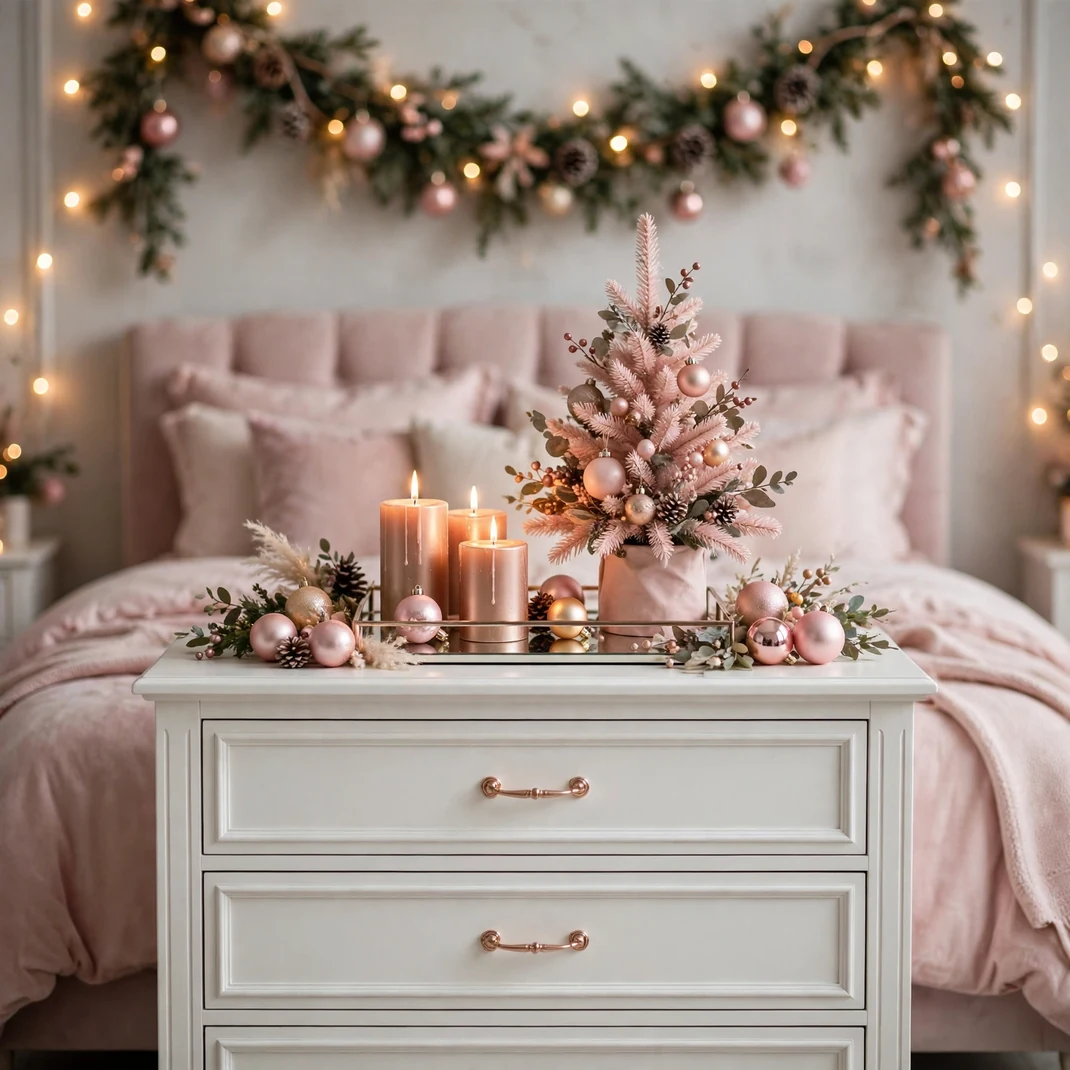 Design 5 Rose Gold Candle Tray