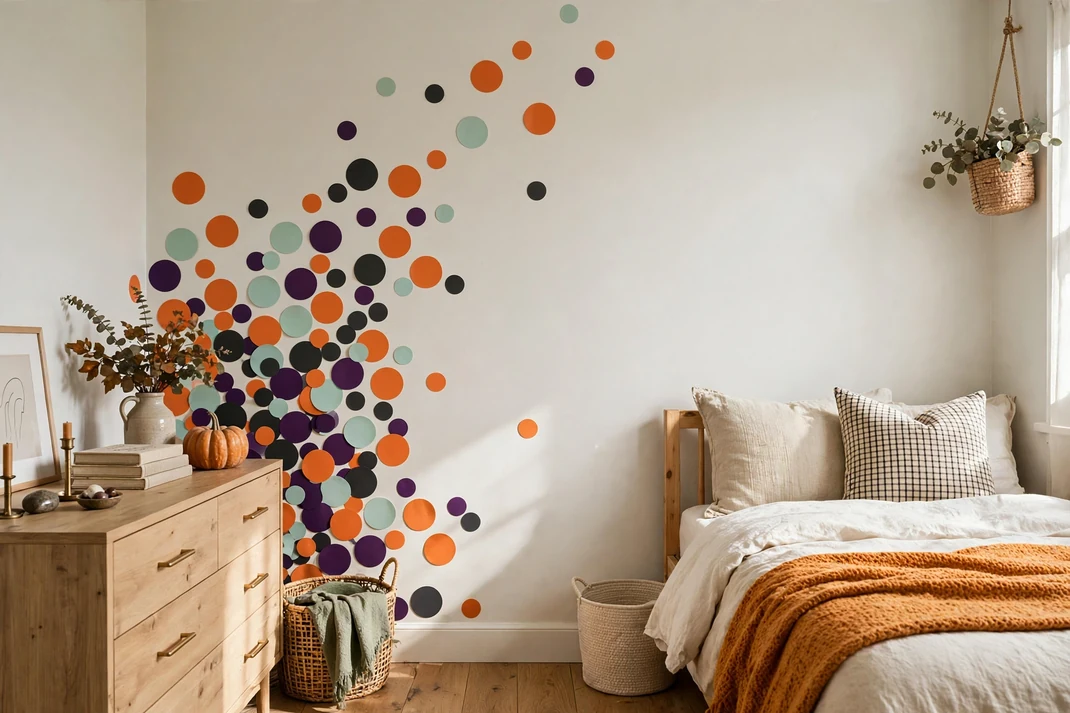 Design 5 Scatter A Confetti Spot Accent Wall