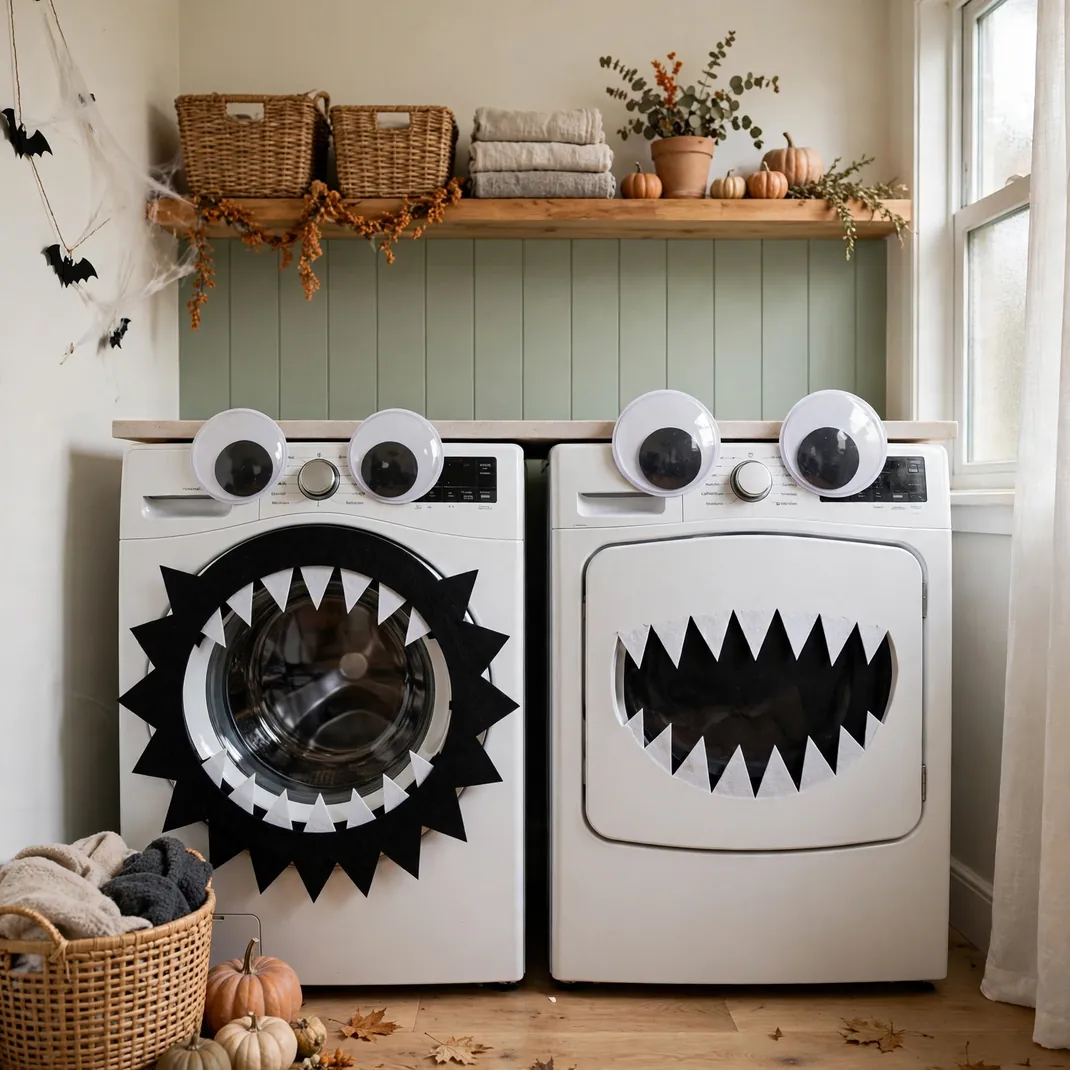 Design 6 Monster Face Washer Dryer
