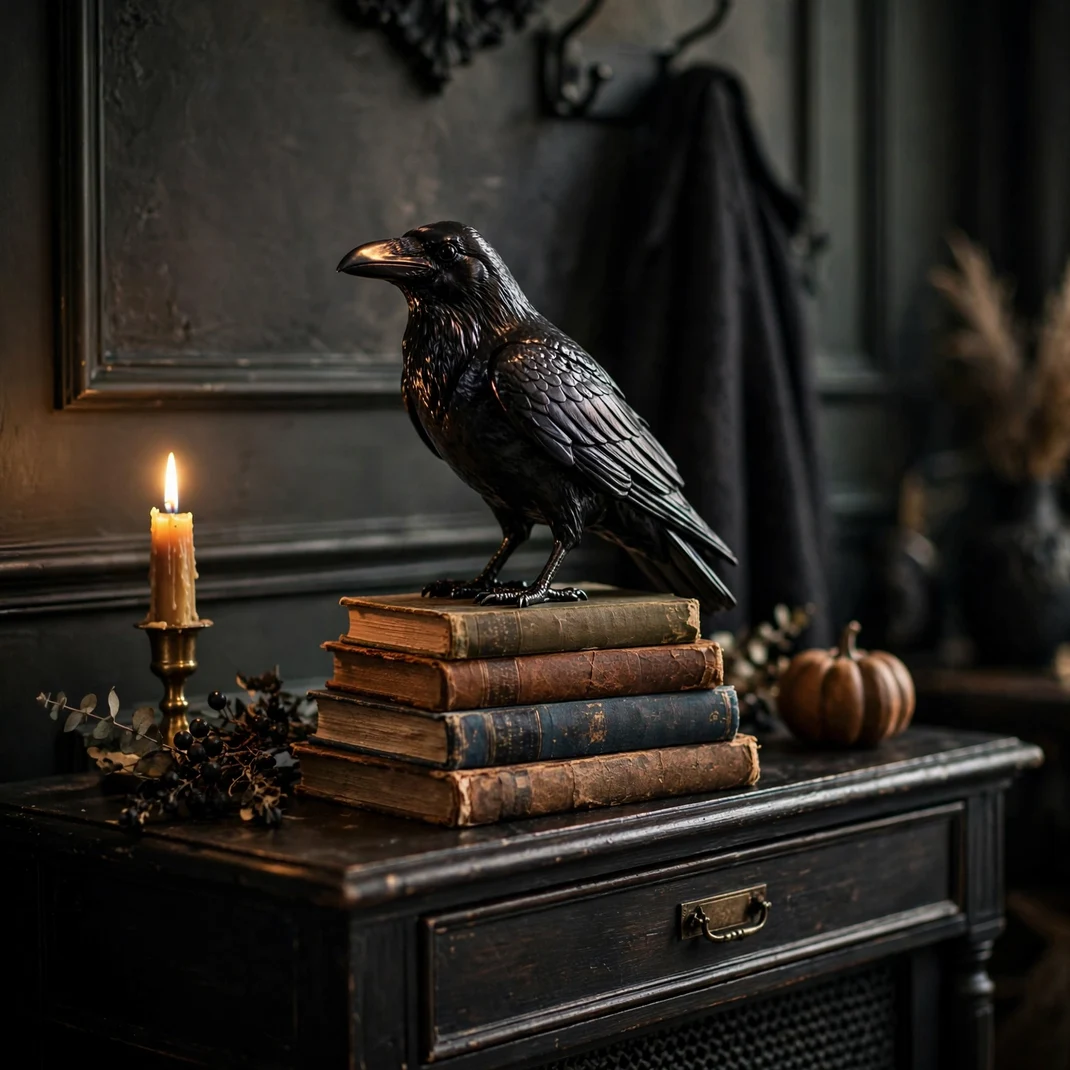Design 6 Perch A Raven On The Console