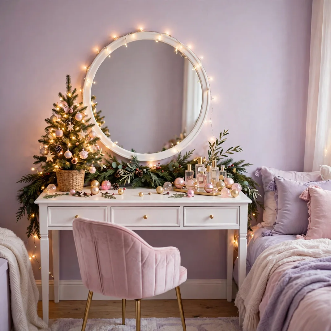 Design 7 Mini Vanity Christmas Style