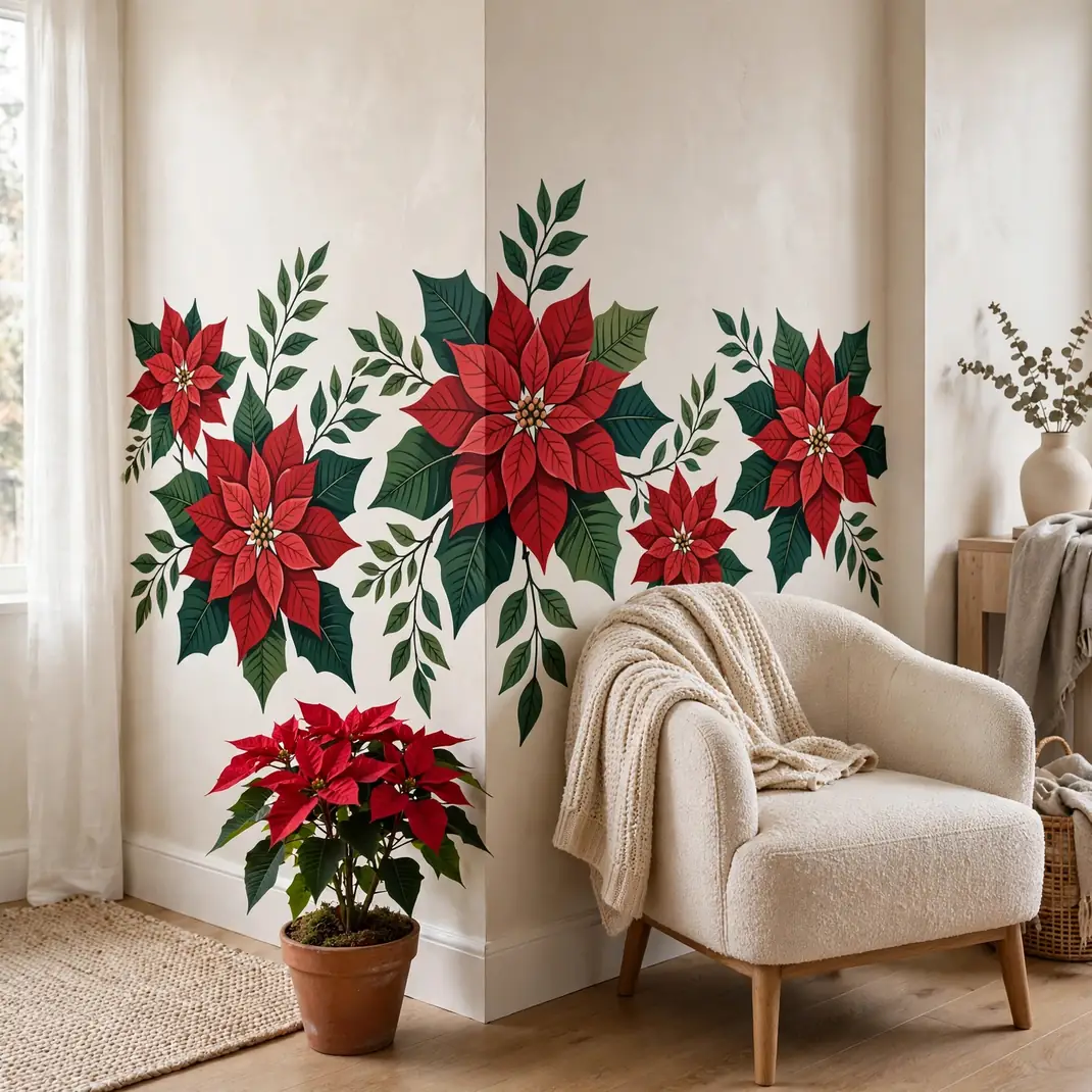 Design 7 Poinsettia Corner