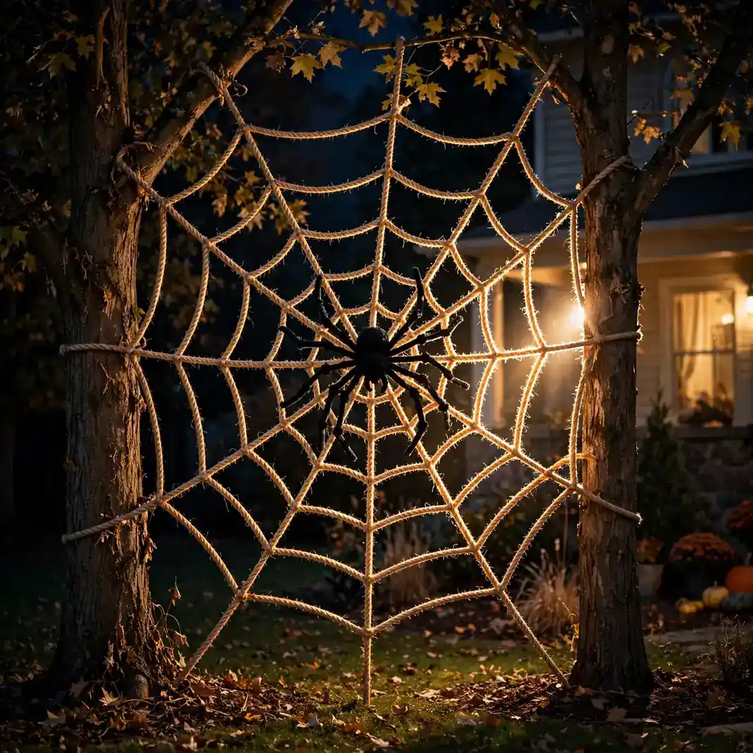 Design 7 Stretch A Giant Spiderweb Between The Trees