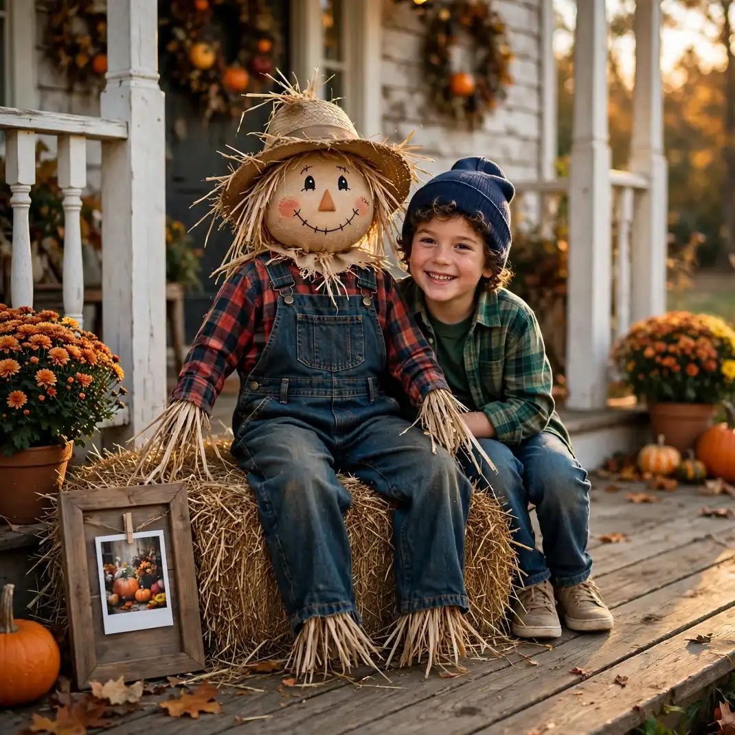 Design 8 Build A Scarecrow Photo Spot