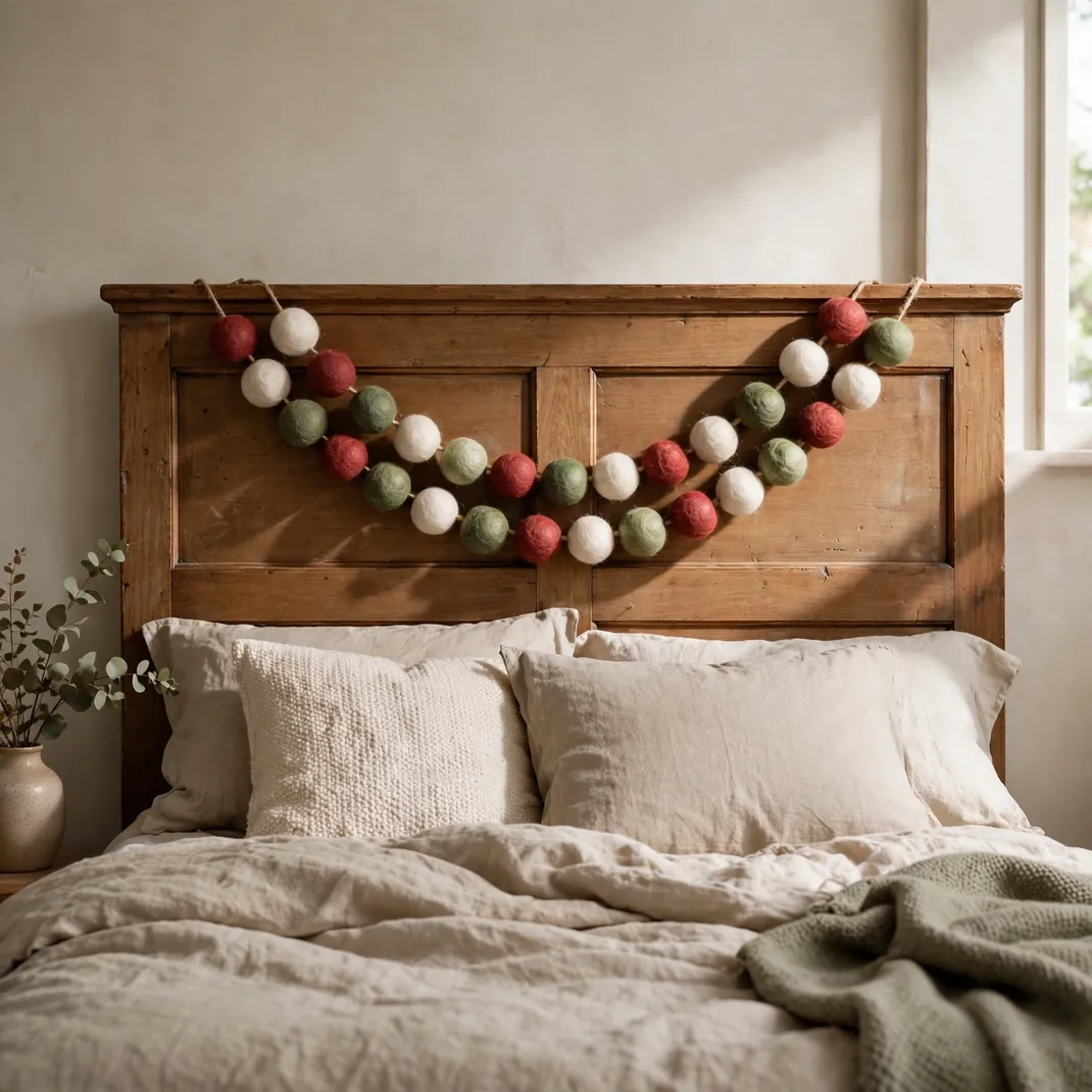 Design 8 Felt Ball Garland