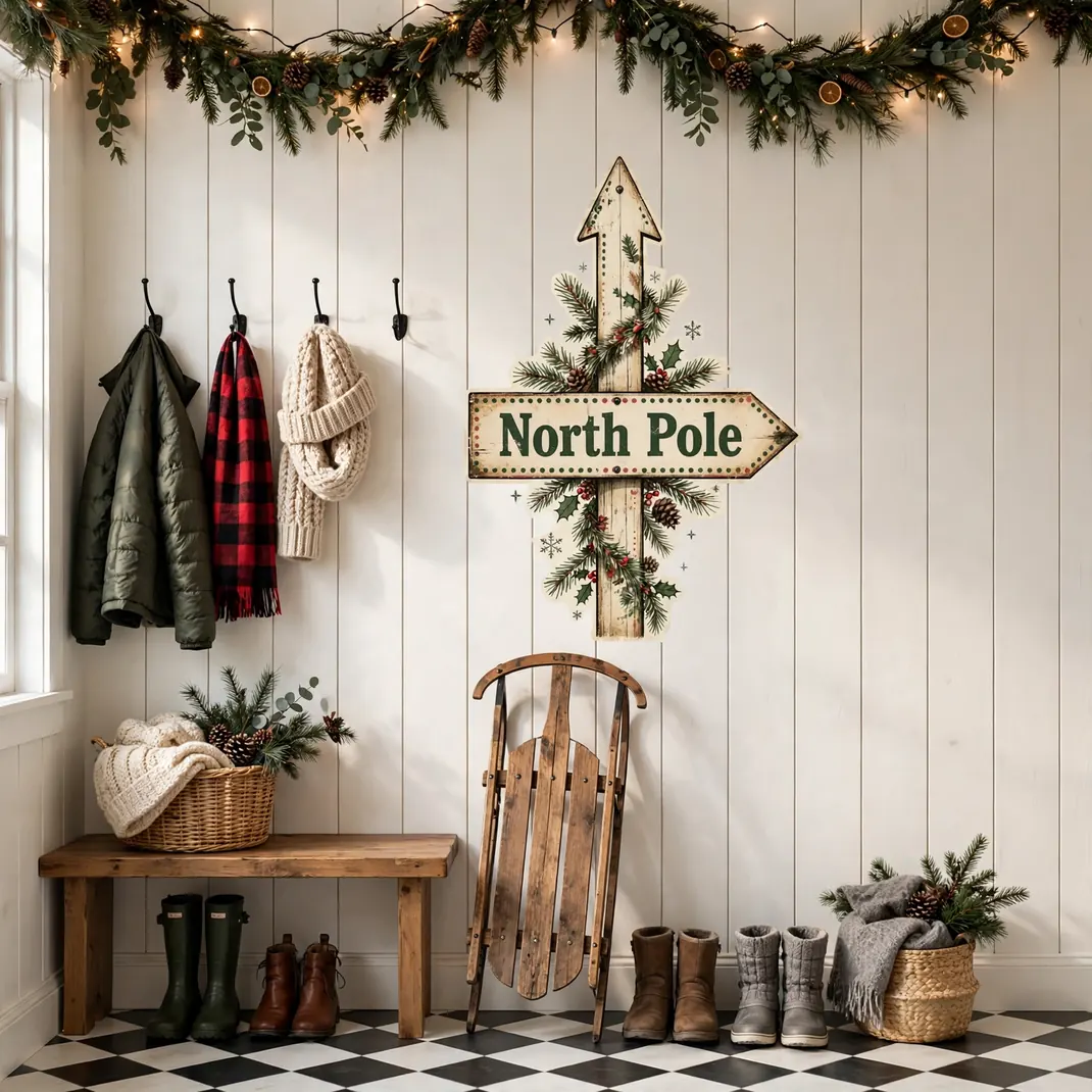 Design 8 North Pole Sign