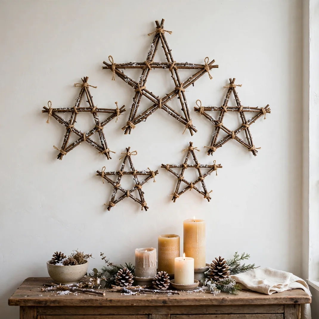 Design 8 Twig Stars