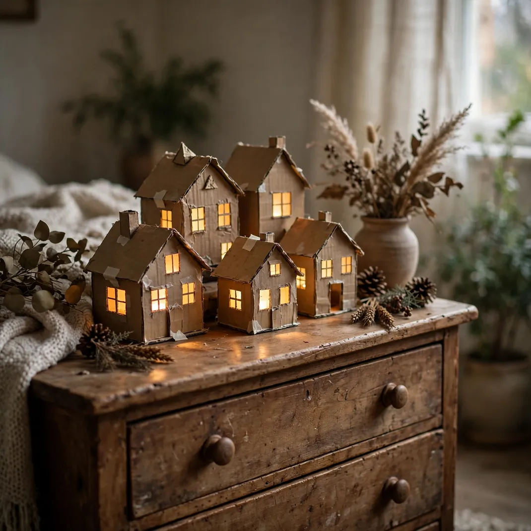 Design 9 Cardboard Christmas Village