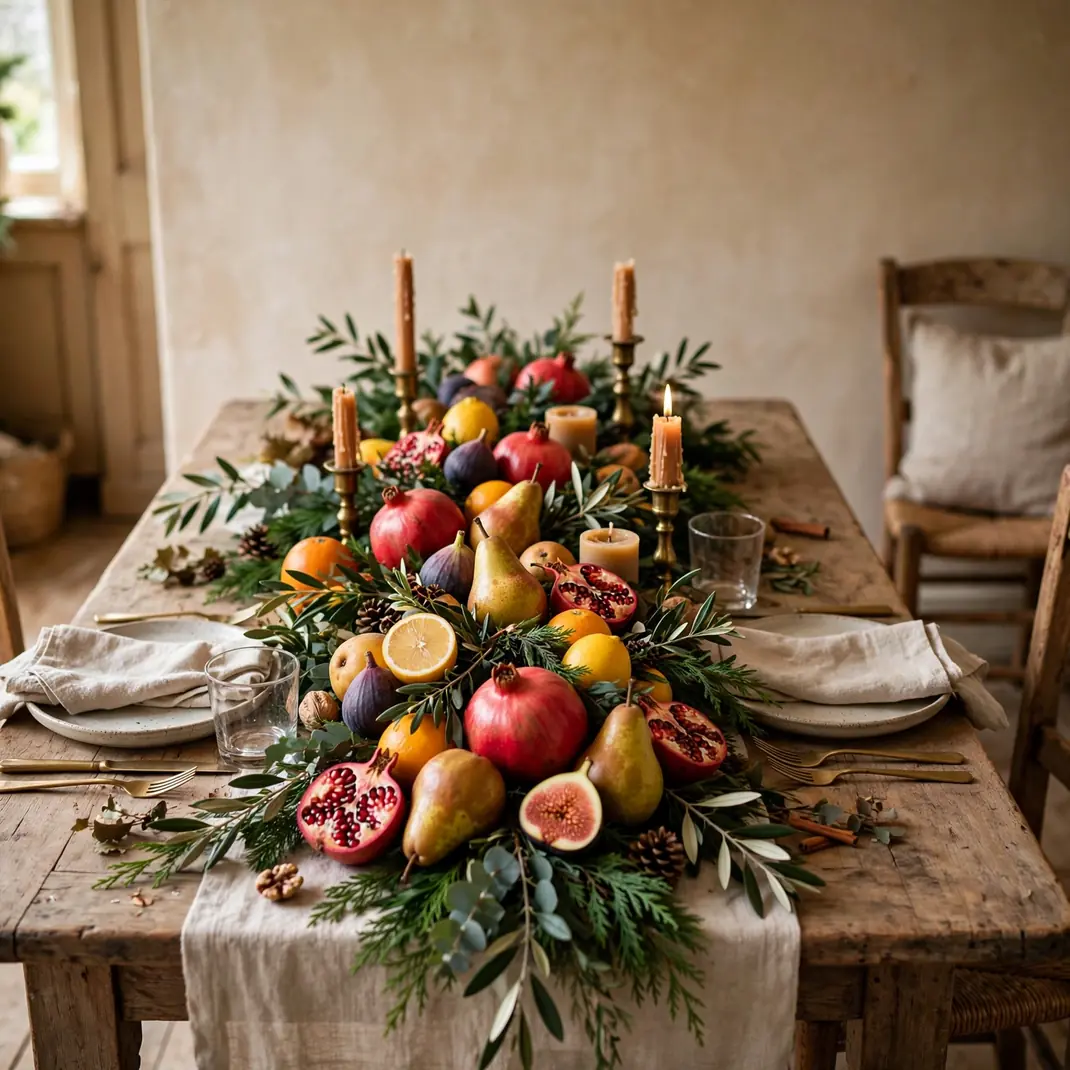 Design 9 Fruit Pomegranate Centerpiece