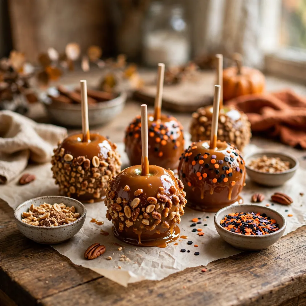 Design 9 Make Caramel Apples Together